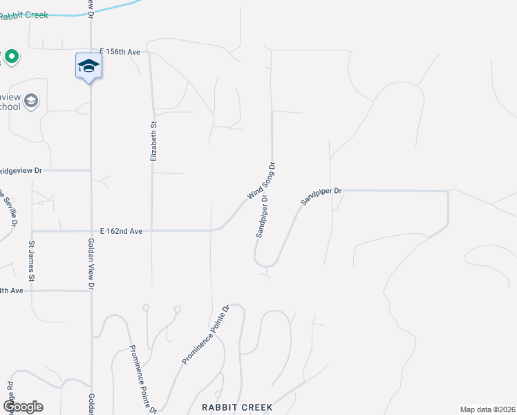 map of restaurants, bars, coffee shops, grocery stores, and more near 16048 Wind Song Drive in Anchorage