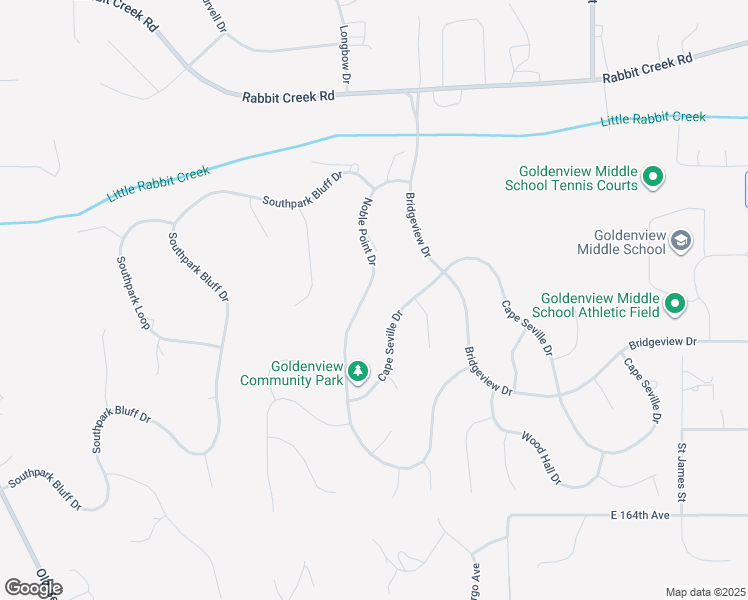 map of restaurants, bars, coffee shops, grocery stores, and more near 15901 Noble Point Dr in Anchorage