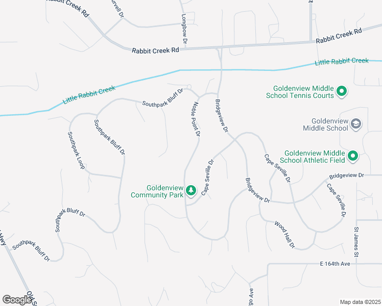 map of restaurants, bars, coffee shops, grocery stores, and more near 15901 Noble Point Drive in Anchorage
