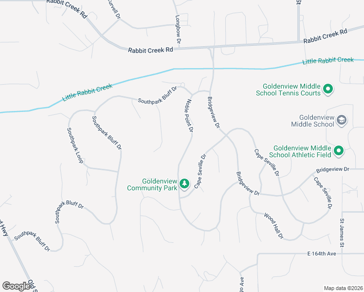 map of restaurants, bars, coffee shops, grocery stores, and more near 15901 Noble Point Drive in Anchorage