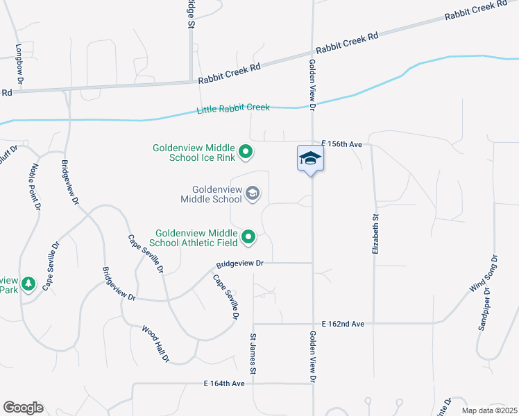 map of restaurants, bars, coffee shops, grocery stores, and more near 15800 Golden View Drive in Anchorage