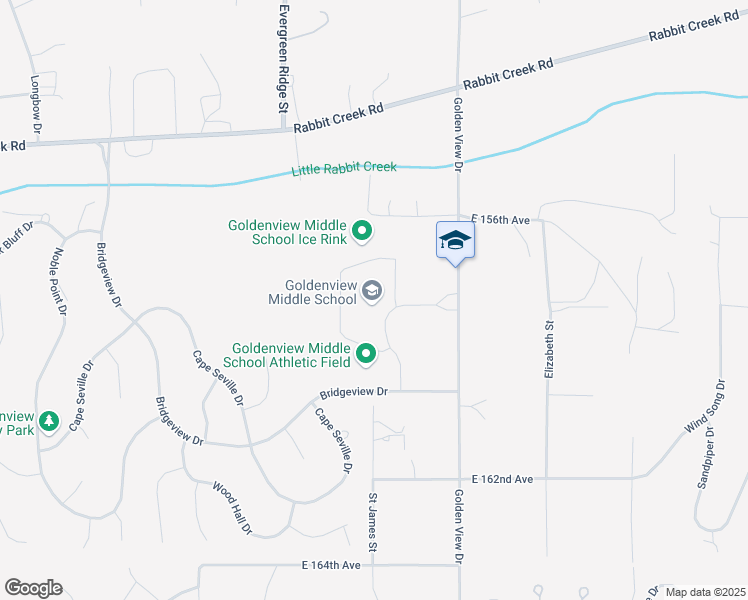 map of restaurants, bars, coffee shops, grocery stores, and more near 15800 Golden View Drive in Anchorage