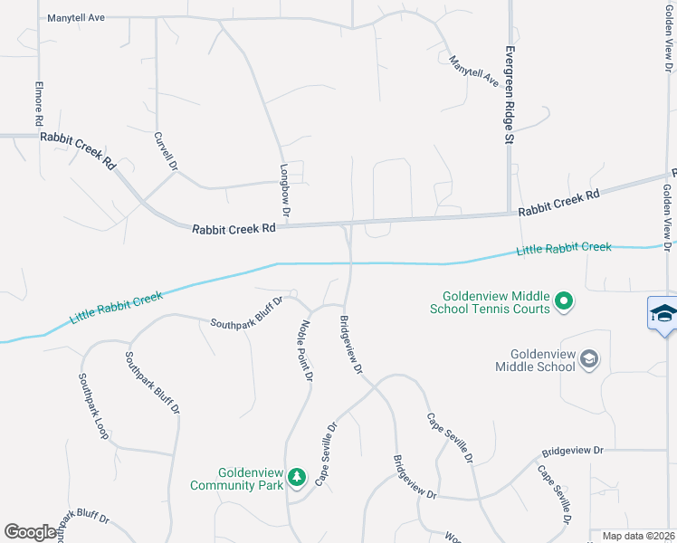map of restaurants, bars, coffee shops, grocery stores, and more near 15610 Noble Point Drive in Anchorage