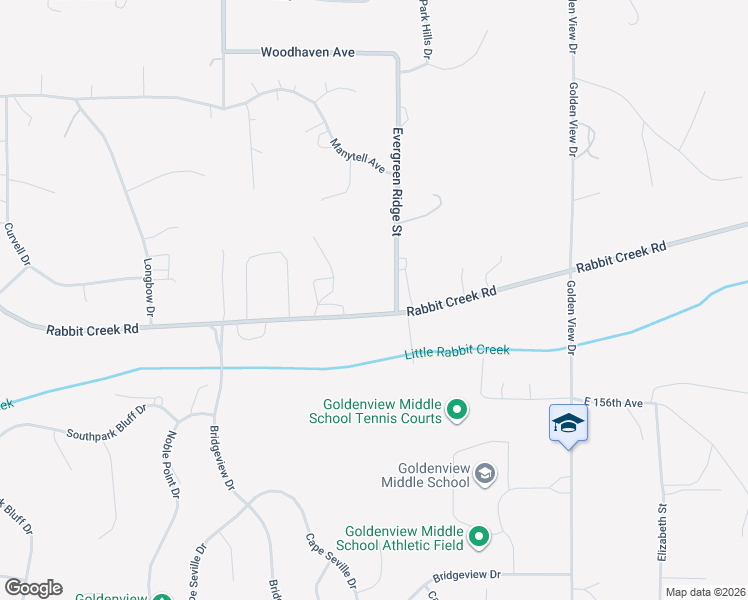 map of restaurants, bars, coffee shops, grocery stores, and more near 5301 Rabbit Creek Road in Anchorage