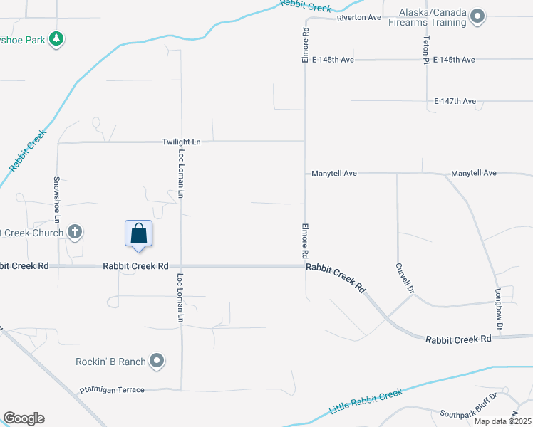 map of restaurants, bars, coffee shops, grocery stores, and more near 4040 Shandy Court in Anchorage