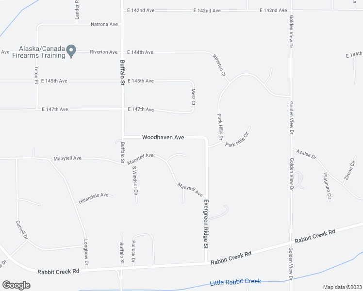 map of restaurants, bars, coffee shops, grocery stores, and more near 5225 Bishops Castle Circle in Anchorage