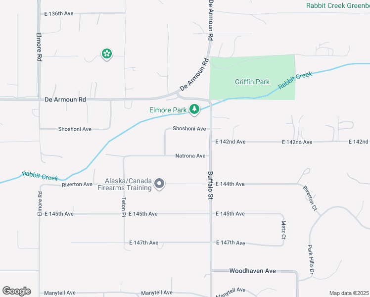 map of restaurants, bars, coffee shops, grocery stores, and more near 4801 Natrona Ave in Anchorage