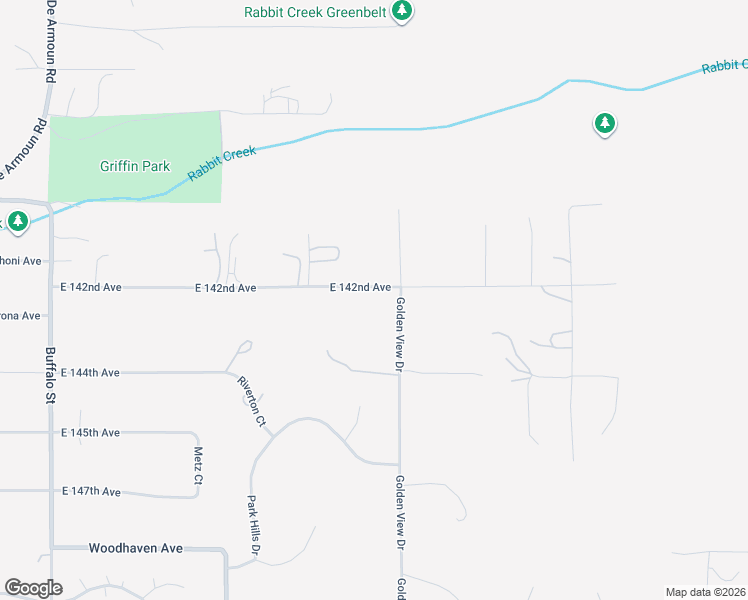 map of restaurants, bars, coffee shops, grocery stores, and more near 5720 East 142nd Avenue in Anchorage