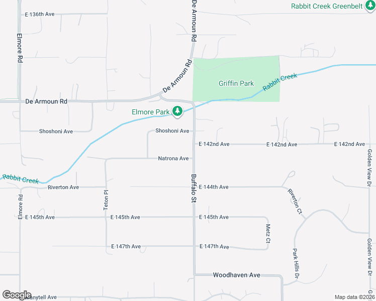 map of restaurants, bars, coffee shops, grocery stores, and more near 14200 Buffalo Street in Anchorage