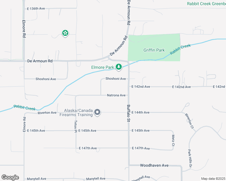 map of restaurants, bars, coffee shops, grocery stores, and more near 4801 Natrona Avenue in Anchorage