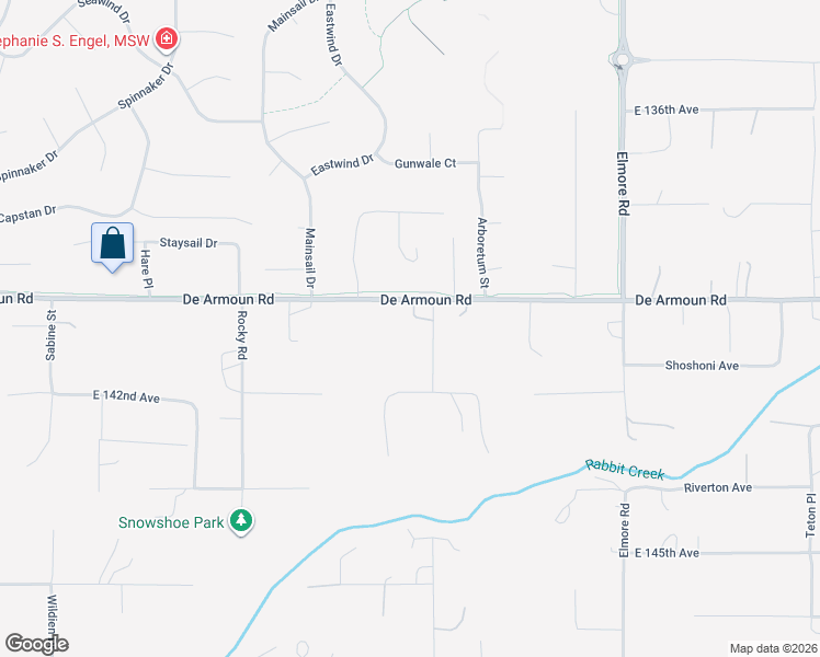 map of restaurants, bars, coffee shops, grocery stores, and more near 3700 Thunder Road in Anchorage