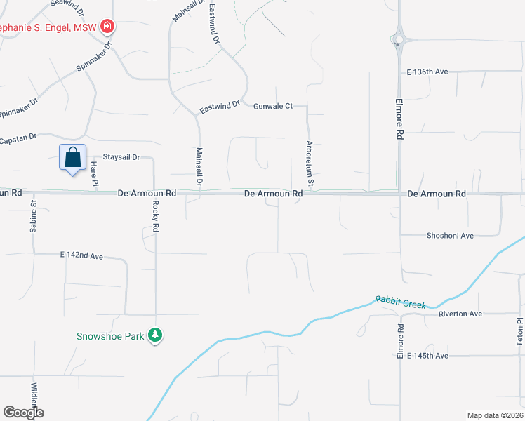 map of restaurants, bars, coffee shops, grocery stores, and more near 3700 Thunder Road in Anchorage