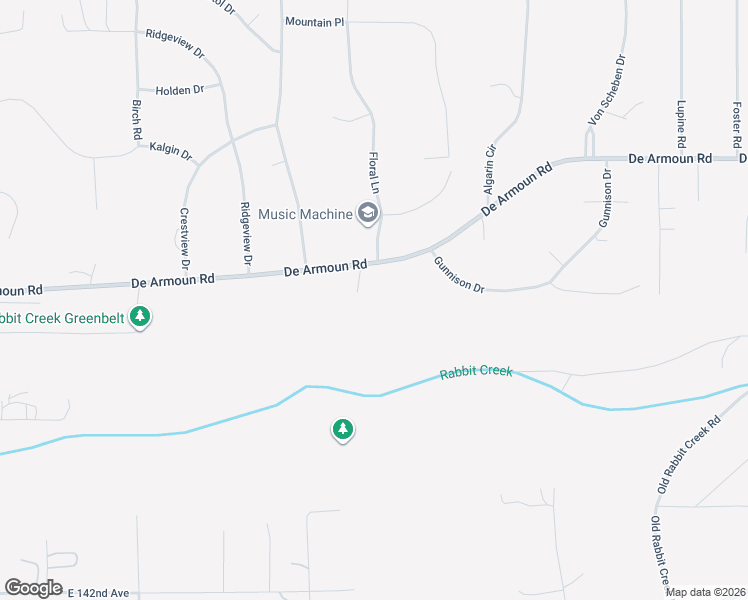 map of restaurants, bars, coffee shops, grocery stores, and more near 13541 Tahoe Ridge Circle in Anchorage