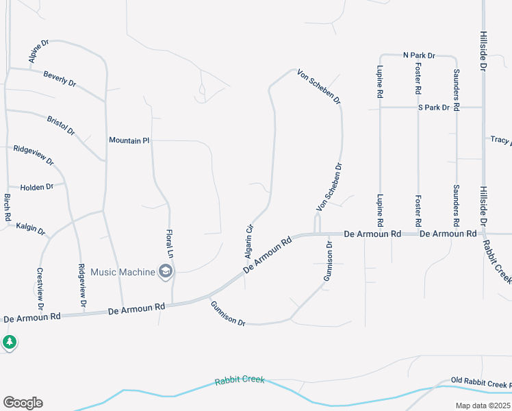 map of restaurants, bars, coffee shops, grocery stores, and more near 13036 Algarin Circle in Anchorage