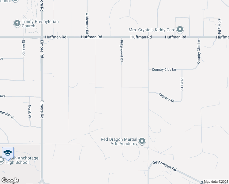 map of restaurants, bars, coffee shops, grocery stores, and more near 12741 Shelburne Road in Anchorage