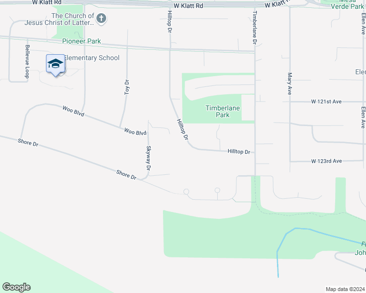 map of restaurants, bars, coffee shops, grocery stores, and more near 12140 Hilltop Drive in Anchorage