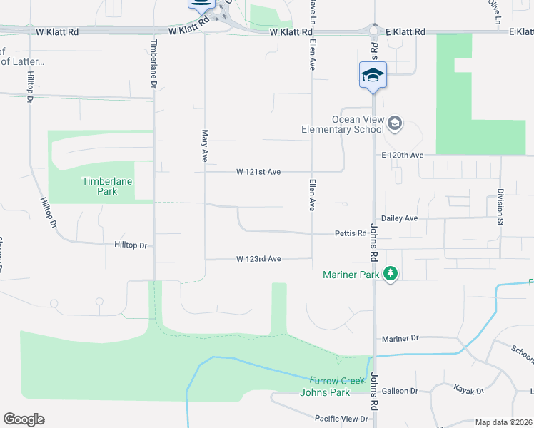 map of restaurants, bars, coffee shops, grocery stores, and more near 300 Pettis Road in Anchorage
