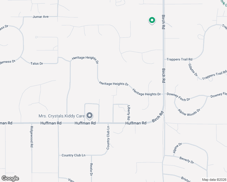 map of restaurants, bars, coffee shops, grocery stores, and more near 5657 Heritage Heights Drive in Anchorage