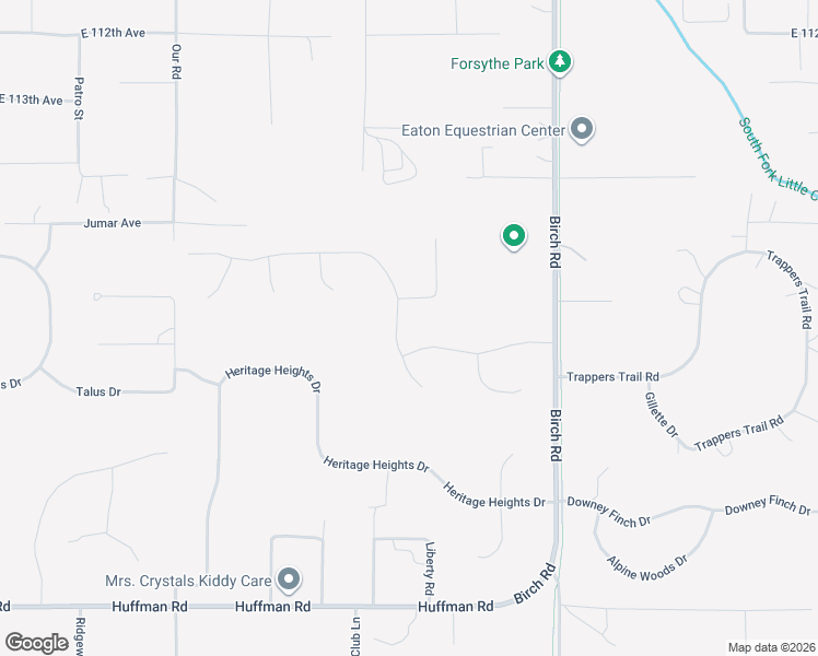 map of restaurants, bars, coffee shops, grocery stores, and more near 11700 Paddock Lane in Anchorage