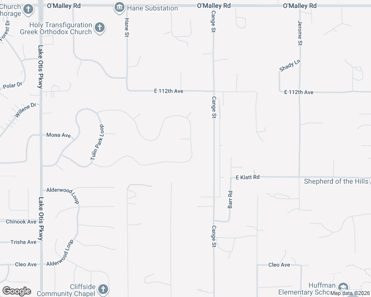 map of restaurants, bars, coffee shops, grocery stores, and more near 3039 Morgan Loop in Anchorage