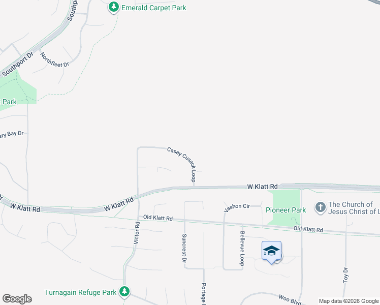 map of restaurants, bars, coffee shops, grocery stores, and more near 1999 Casey Cusack Loop in Anchorage