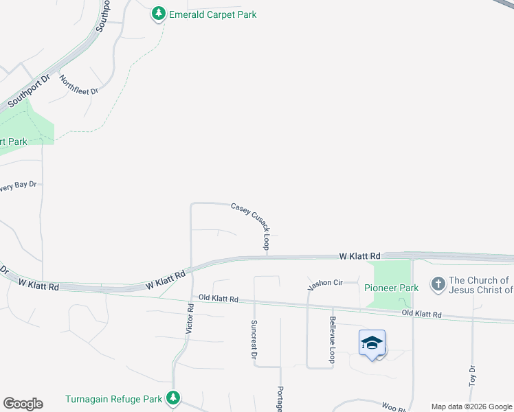 map of restaurants, bars, coffee shops, grocery stores, and more near 1999 Casey Cusack Loop in Anchorage