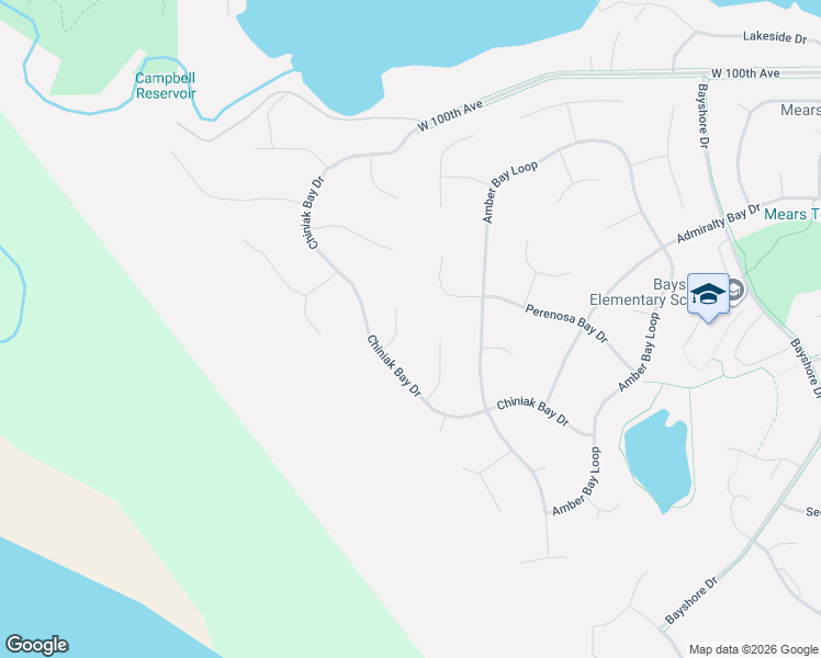 map of restaurants, bars, coffee shops, grocery stores, and more near 10559 Vancouver Circle in Anchorage