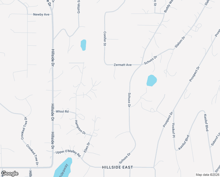 map of restaurants, bars, coffee shops, grocery stores, and more near 10230 Schuss Dr in Anchorage