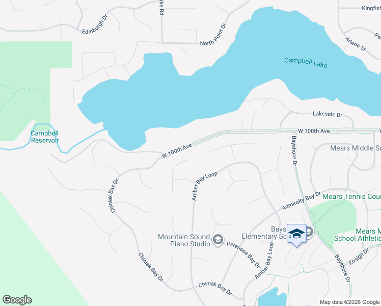 map of restaurants, bars, coffee shops, grocery stores, and more near 10018 Marmot Circle in Anchorage