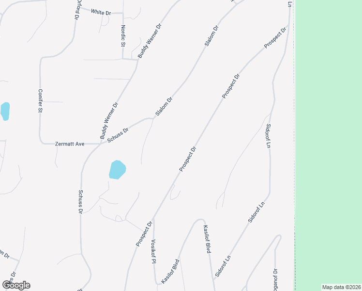 map of restaurants, bars, coffee shops, grocery stores, and more near 10101 Prospect Drive in Anchorage
