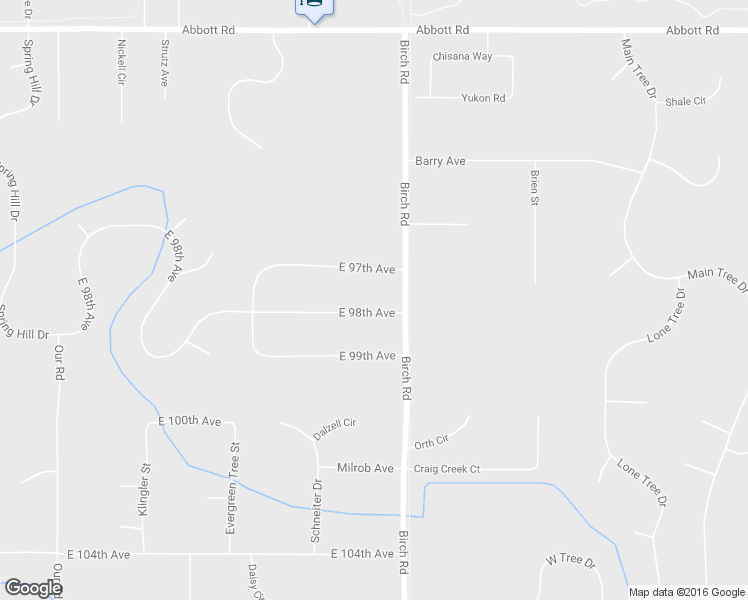 map of restaurants, bars, coffee shops, grocery stores, and more near 5740 East 97th Avenue in Anchorage