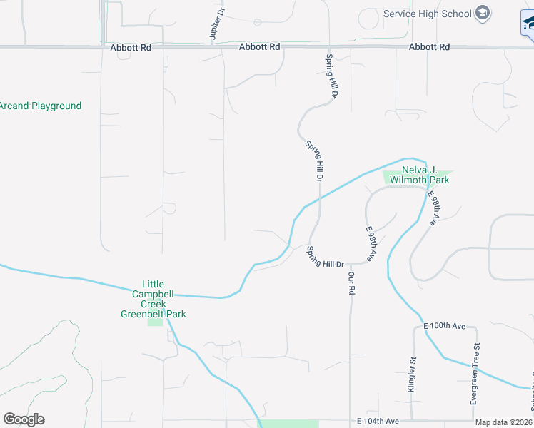 map of restaurants, bars, coffee shops, grocery stores, and more near 4701 Golden Spring Circle in Anchorage