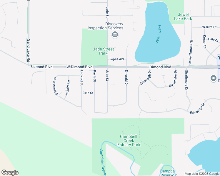 map of restaurants, bars, coffee shops, grocery stores, and more near 4831 Carousel Circle in Anchorage