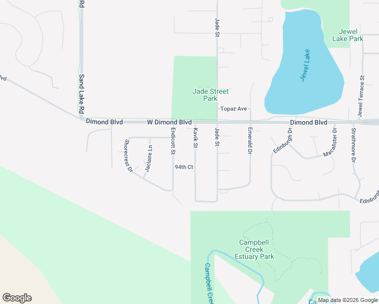 map of restaurants, bars, coffee shops, grocery stores, and more near 9224 Kavik Street in Anchorage