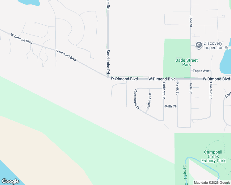 map of restaurants, bars, coffee shops, grocery stores, and more near 5406 Seacliff Terrace Place in Anchorage
