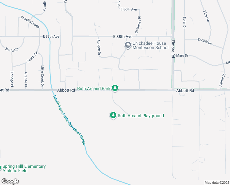map of restaurants, bars, coffee shops, grocery stores, and more near 3766 Abbott Road in Anchorage