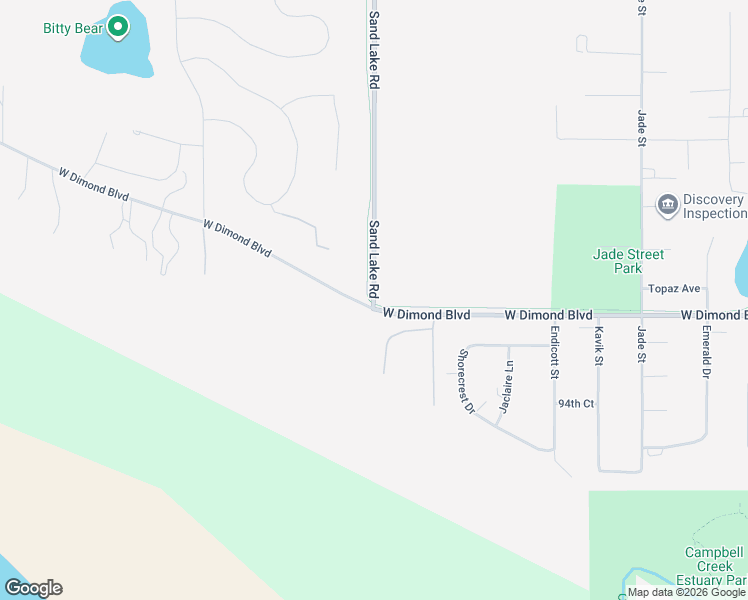 map of restaurants, bars, coffee shops, grocery stores, and more near 5406 Seacliff Terrace Place in Anchorage