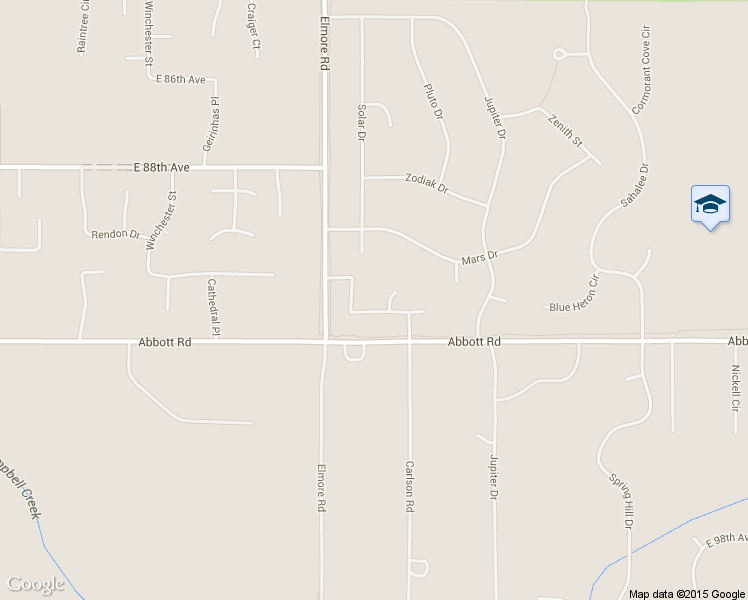 map of restaurants, bars, coffee shops, grocery stores, and more near 4327 Birch Run Drive in Anchorage