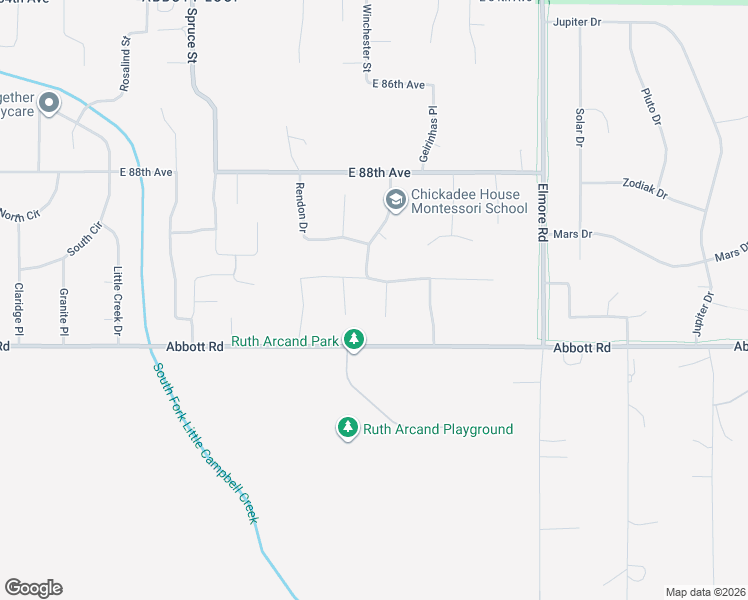 map of restaurants, bars, coffee shops, grocery stores, and more near 9120 Chipwood Circle in Anchorage