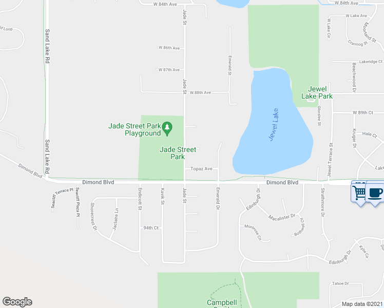 map of restaurants, bars, coffee shops, grocery stores, and more near 4830 Tanya Circle in Anchorage