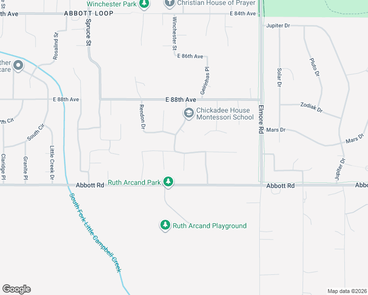 map of restaurants, bars, coffee shops, grocery stores, and more near 9120 Chipwood Circle in Anchorage