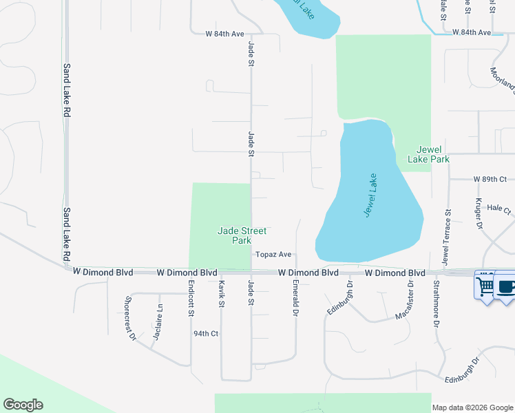map of restaurants, bars, coffee shops, grocery stores, and more near 4831 Kalenka Circle in Anchorage