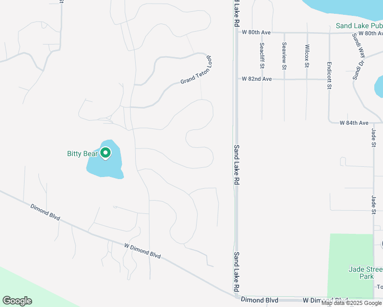 map of restaurants, bars, coffee shops, grocery stores, and more near 5736 Big Bend Loop in Anchorage