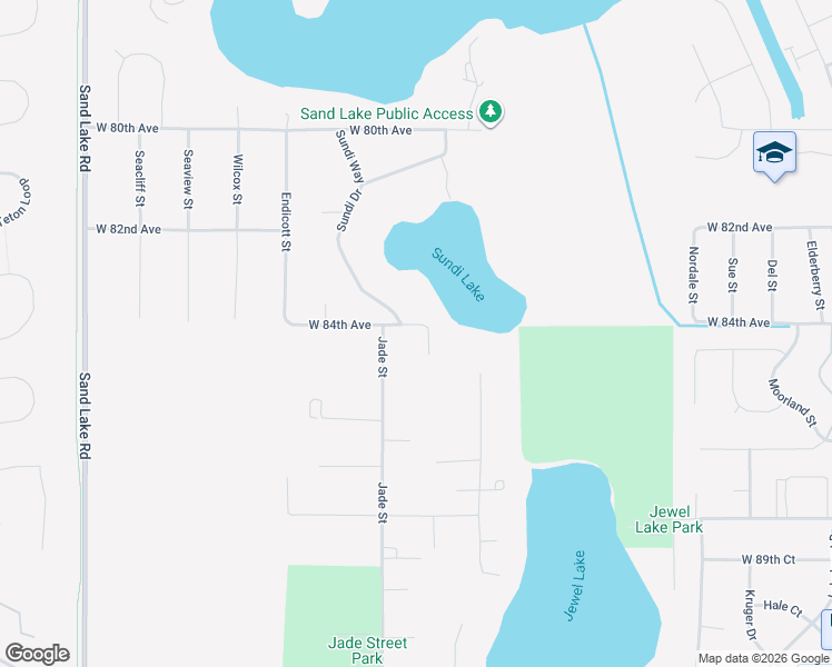 map of restaurants, bars, coffee shops, grocery stores, and more near 4822 West 84th Avenue in Anchorage