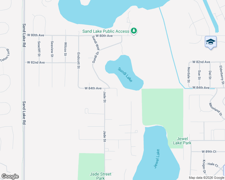 map of restaurants, bars, coffee shops, grocery stores, and more near 4822 West 84th Avenue in Anchorage