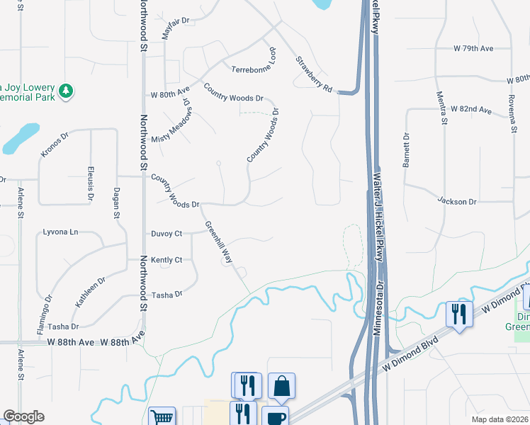 map of restaurants, bars, coffee shops, grocery stores, and more near 1900 Shadetree Circle in Anchorage