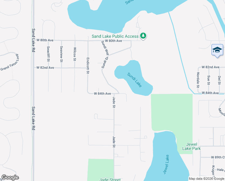 map of restaurants, bars, coffee shops, grocery stores, and more near 4912 West 84th Avenue in Anchorage