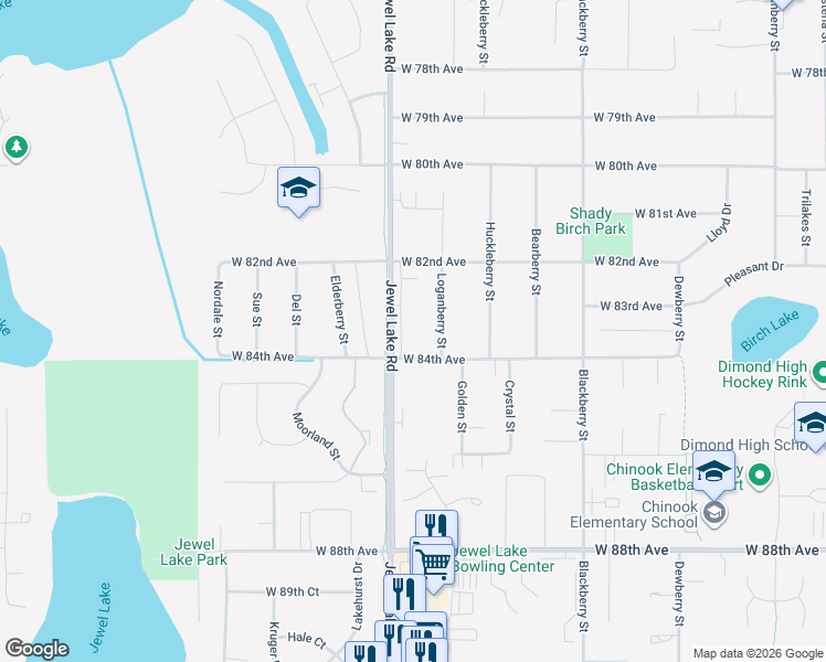 map of restaurants, bars, coffee shops, grocery stores, and more near in Anchorage