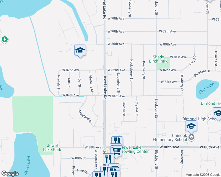 map of restaurants, bars, coffee shops, grocery stores, and more near in Anchorage