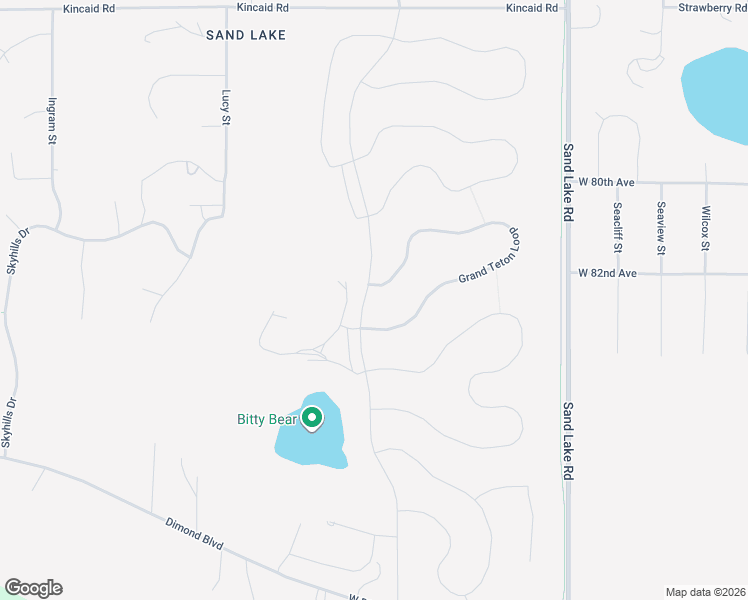 map of restaurants, bars, coffee shops, grocery stores, and more near 5500 Grand Teton Loop in Anchorage